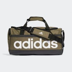 Torba adidas Essentials Duffel S. Czarne torby sportowe męskie Adidas, bez wzorów, z materiału, małe. Za 139.99 zł.
