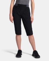 Damskie spodnie outdoorowe 3/4 Kilpi MEEDIN-W. Czarne spodnie materiałowe damskie Kilpi, bez wzorów, z materiału. Za 179.35 zł.