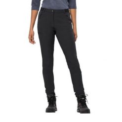 Spodnie softshell damskie Jack Wolfskin Geigelstein Slim. Czarne spodnie sportowe damskie Jack Wolfskin, s, bez wzorów, z softshellu, trekkingowe. Za 359.99 zł.