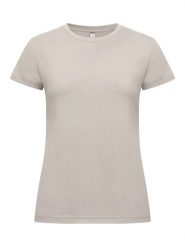 Clique New Classic-T Women Koszulka bawełniana, współczesny krój – Stone. Brązowe t-shirty damskie CLIQUE, xl, bez wzorów, z bawełny, klasyczne, bez kołnierzyka. Za 104.39 zł.