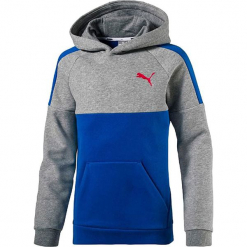 Bluza w kolorze szaro-niebieskim. Bluzy dla chłopców marki bonprix. W wyprzedaży za 113.95 zł.