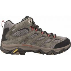 Buty trekkingowe Mężczyzna Merrell Moab 3 Mid Gore-Tex czarny. Czarne trekkingi męskie Merrell, trekkingowe, gore-tex. Za 767.00 zł.