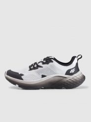4F Buty do biegania Freemove Mesh męskie - białe 40. Białe buty sportowe męskie 4f, z meshu, bez zapięcia, do biegania. Za 329.99 zł.