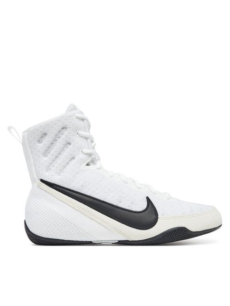 Nike Buty bokserskie Machomai 3 HF7333 101 Biały. Białe buty sportowe męskie Nike, z materiału, bez zapięcia. Za 419.99 zł.