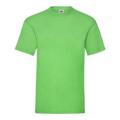 Męska Koszulka Valueweight. Zielone koszulki sportowe męskie Fruit of the Loom, m, bez wzorów, bez kołnierzyka, bez ramiączek, trekkingowe. Za 35.99 zł.