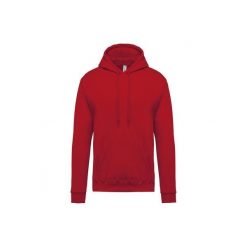 Bluza z kapturem Kariban. Czerwone bluzy męskie KARIBAN, m, bez wzorów, z kapturem. Za 175.00 zł.