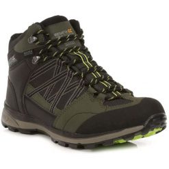 Buty trekkingowe męskie Regatta Samaris II Mid. Czarne trekkingi męskie Regatta. W wyprzedaży za 297.55 zł.