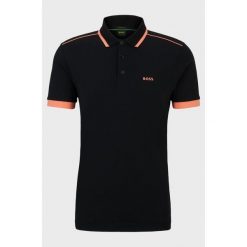 Koszulka Polo męska BOSS Paddy 1 NERO regular fit czarna (50512995-001). Czarne koszulki sportowe męskie Boss, m, bez wzorów, bez kołnierzyka, bez ramiączek. Za 279.00 zł.