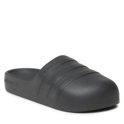 Klapki adidas. Szare buty sportowe męskie Adidas, bez zapięcia. Za 299.99 zł.