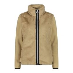 Bluza damska turystyczna CMP 32P0436. Brązowe bluzy sportowe damskie CMP, xs, bez wzorów, bez kaptura, trekkingowe. W wyprzedaży za 300.99 zł.