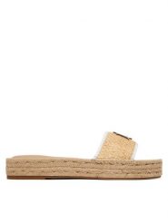 LAUREN RALPH LAUREN Espadryle 802P06398004 Beżowy. Brązowe espadryle damskie Lauren Ralph Lauren, bez wzorów, z syntetyku, bez obcasa, bez zapięcia. Za 639.99 zł.