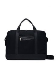 Tommy Hilfiger Torba na laptopa Th Nylon Computer Bag AM0AM14855 Czarny. Czarne torby na laptopa męskie Tommy Hilfiger, bez wzorów, z materiału. Za 649.99 zł.