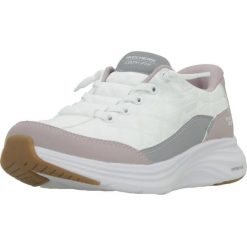 Buty SKECHERS CONTOUR FOAM Biały. Białe obuwie sportowe damskie Skechers, bez wzorów, z syntetyku, na fitness i siłownię. Za 246.99 zł.