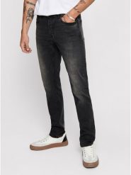 Only & Sons Jeansy Loom 22010447 Czarny Slim Fit. Czarne jeansy męskie Only & Sons. Za 119.99 zł.