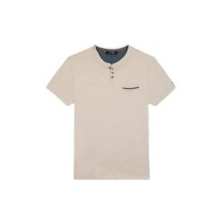 Koszulka z siateczki TBS Blake. Brązowe t-shirty damskie TBS, xl, bez wzorów, z bawełny, klasyczne, bez kołnierzyka. Za 189.00 zł.