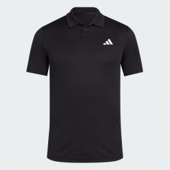 Koszulka Tennis Climacool FreeLift Polo. Białe koszulki polo męskie Adidas, s, bez wzorów, z materiału, bez ramiączek. Za 281.30 zł.