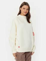 Adidas Bluza Neuclassics JI8522 Écru Oversize. Bluzy damskie Adidas, l, bez wzorów, z bawełny, bez kaptura. Za 199.99 zł.