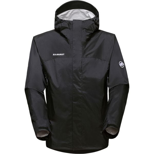 Kurtka w góry męska Mammut Microlayer 2.0. Czarne kurtki męskie Mammut, l, bez wzorów, z materiału, wspinaczkowe. Za 1,032.00 zł.