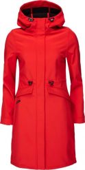 Damski płaszcz typu softshell Loap Lunara czerwony. Czarne płaszcze damskie LOOP, na jesień, m, bez wzorów, z elastanu, eleganckie, długie, z kapturem. Za 259.69 zł.