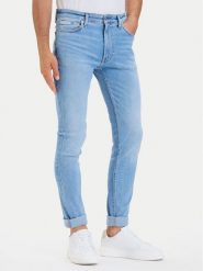 Calvin Klein Jeans Jeansy LV04RH914G Niebieski Skinny Fit. Niebieskie jeansy męskie Calvin Klein Jeans. Za 409.99 zł.