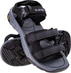 Hi-Tec SANDAŁY I KLAPKI MENFI BLACK 44. Czarne klapki męskie Hi-tec, sportowe. Za 143.89 zł.