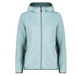 Bluza damska turystyczna CMP 35E6416. Niebieskie bluzy sportowe damskie CMP, bez wzorów, bez kaptura, trekkingowe. Za 340.00 zł.