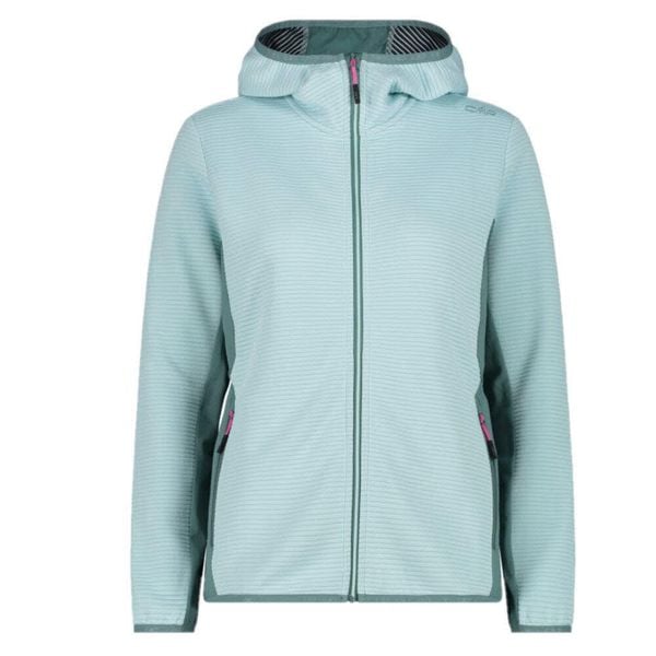 Bluza damska turystyczna CMP 35E6416. Niebieskie bluzy damskie CMP, s, bez wzorów, z polaru, bez kaptura. Za 344.90 zł.