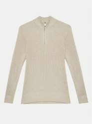 Jack & Jones Junior Sweter Blailam 12272407 Beżowy Regular Fit. Brązowe swetry dla chłopców Jack & Jones Junior, bez wzorów, z bawełny, bez kołnierzyka, bez kaptura. Za 119.99 zł.