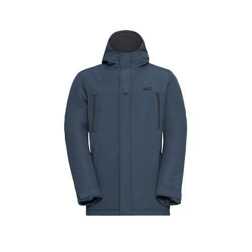 Kurtka trekkingowa męska Jack Wolfskin A65021C0539. Szare kurtki męskie Jack Wolfskin, na zimę, m, bez wzorów, z materiału, eleganckie, z kapturem. Za 1,351.00 zł.