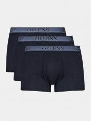 Guess Komplet 3 par bokserek Joe U4RG33 K6YW0 Granatowy. Niebieskie bokserki męskie Guess, m, z aplikacjami, z bawełny. Za 139.99 zł.