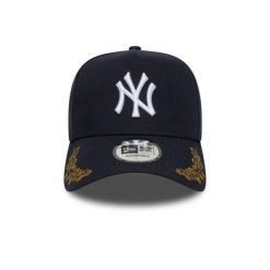 Czapka baseballowa New York Yankees Tonal Icone Eframe. Niebieskie czapki i kapelusze męskie New Era, z aplikacjami, z materiału, eleganckie. Za 197.00 zł.