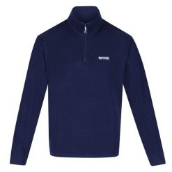 Bluza Polarowa z suwakiem Męska Thompson. Niebieskie bluzy męskie Regatta, na zimę, l, bez wzorów, z materiału, bez kaptura. Za 72.99 zł.