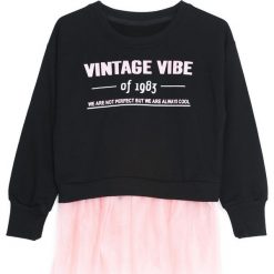 Czarna Bluza Like This Paradise. Bluzy dla dziewczynek marki Born2be. Za 39.99 zł.