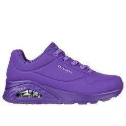 Buty do chodzenia damskie Skechers Uno Nights Shades. Obuwie sportowe damskie Skechers, bez wzorów, z gumy, trekkingowe. Za 339.99 zł.