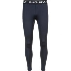 Legginsy Endurance Power. Czarne legginsy sportowe męskie Endurance, m, bez wzorów, z elastanu, do biegania. Za 147.00 zł.