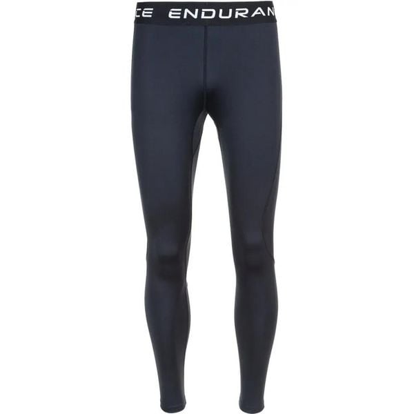 Legginsy Endurance Power. Czarne legginsy sportowe męskie Endurance, m, bez wzorów, z elastanu, do biegania. Za 147.00 zł.