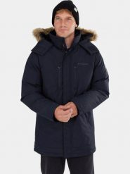 Płaszcz Zimowy Męski Fundango Spirit. Zielone płaszcze męskie Fundango, na zimę, l, bez wzorów, z materiału, klasyczne, długie, bez kaptura. Za 399.00 zł.