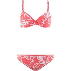 Bikini na fiszbinach (2 części) bonprix koralowo-biały. Bikini damskie marki NABAIJI. Za 74.99 zł.