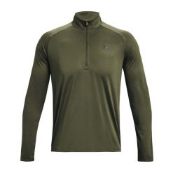 Bluza szybkoschnąca męska Under Armour Tech 2.0 1/2 Zip Long Sleeve. Zielone bluzy męskie Under Armour, m, bez wzorów, bez kaptura. Za 161.99 zł.