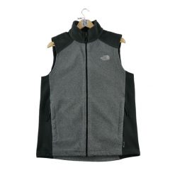 Second life - Męska szara kurtka polarowa TNF - Jak nowy. Szare kurtki męskie The North Face, m, bez wzorów, z polaru, trekkingowe. Za 149.06 zł.