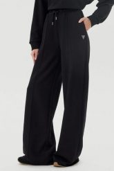GUESS Czarne dresowe spodnie damskie Primula, Rozmiar XS. Czarne spodnie dresowe damskie Guess, s, z aplikacjami, z dresówki. W wyprzedaży za 246.99 zł.