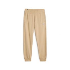 Spodnie damskie Puma Better Essentials Cl FL. Brązowe spodnie materiałowe damskie Puma, s, bez wzorów, z bawełny, na fitness i siłownię. Za 290.00 zł.