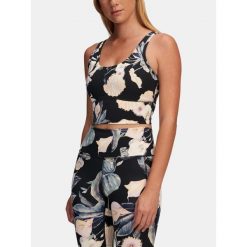 Top Damski Under Armour. Czarne obuwie sportowe damskie Under Armour, bez wzorów, na fitness i siłownię. Za 249.99 zł.