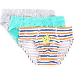 3-pack Zielono-Szare Majtki Know Time. Bielizna dla chłopców marki Born2be. Za 24.99 zł.