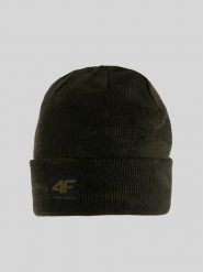 4F Czapka beanie męska - multikolor Uniwersalny. Czapki i kapelusze męskie 4f, na zimę, bez wzorów, z dzianiny, klasyczne. Za 49.99 zł.