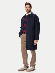 Polo Ralph Lauren Płaszcz wełniany 710B15989001 Granatowy Regular Fit. Niebieskie płaszcze męskie Polo Ralph Lauren, na zimę, l, bez wzorów, z wełny, bez kaptura. Za 4,399.00 zł.