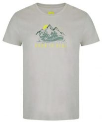 T-shirt męski Loap Ballu brązowy. Brązowe t-shirty męskie ÀLG, na lato, m, z aplikacjami, z bawełny, klasyczne, bez kołnierzyka. Za 139.99 zł.