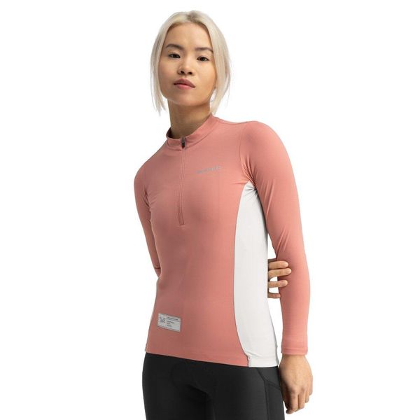 Damska koszulka rowerowa gravel z długim rękawem Kolarstwo Siroko GM3 Hokkaido. Brązowe bluzy sportowe damskie SIROKO, bez wzorów, z materiału, rowerowe. Za 255.00 zł.