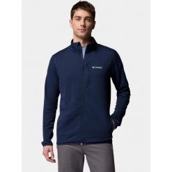 Sweter Męski Columbia Essential Hike Grid. Niebieskie swetry przez głowę męskie Columbia, m, bez wzorów, z polaru, bez kołnierzyka. Za 293.99 zł.