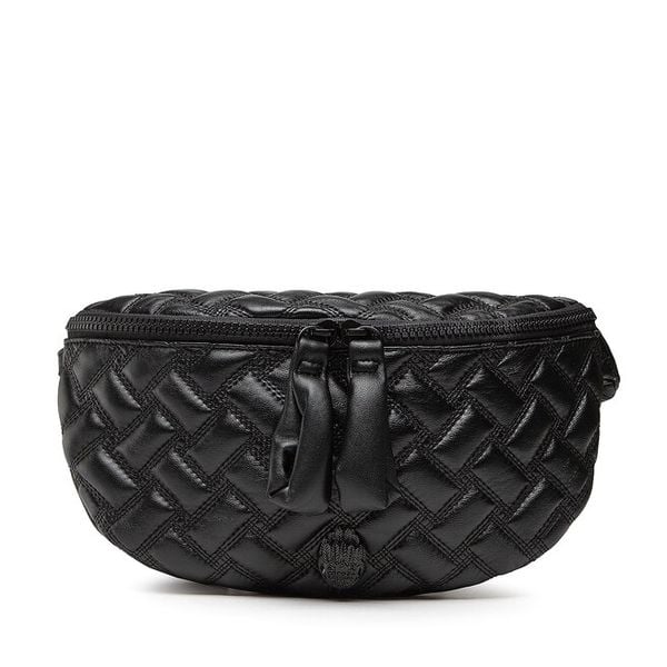 Saszetka nerka Kurt Geiger. Czarne torebki do ręki damskie Kurt Geiger, bez wzorów, bez dodatków. Za 779.99 zł.